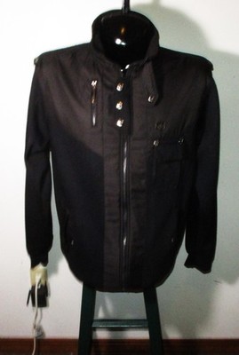 FIVE JUNGLE & Co. Black Full Zip Jacket Men's Size L