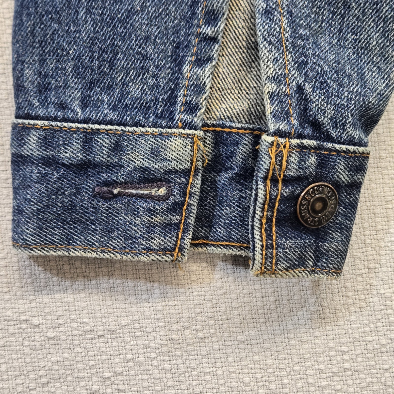 Vintage Levi's 70506-0216 Trucker Jacket Mens 36 Blue Jean Denim Made in USA 90s thumbnail 20