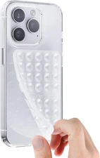 Klearlook Silicone Suction Cup Phone Case Mount Double Sided, Sticky Clear 