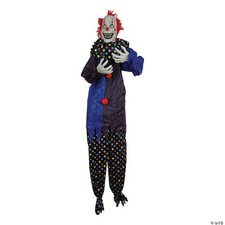 72" Hanging Shaking Clown   Halloween Haunted House Decoration Prop