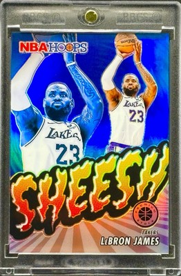 LeBron James RARE DUAL REFRACTOR INVESTMENT CARD SSP PRIZM LAKERS HOF MINT