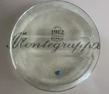 MONTEGRAPPA Glass Pen Holder Desk Box GREECE Limited Edition A