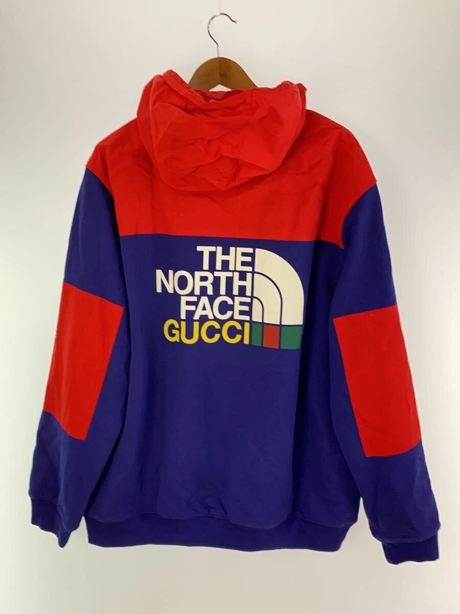 Felpa con cappuccio e zip Gucci XXL cotone multicolore 671462 21AW usata
