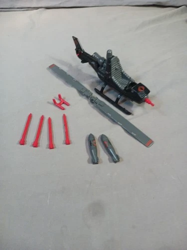 1983 Cobra Fang Helicopter Incomplete Parts Lot Vintage G.I. GI Joe 3.75 ARAH