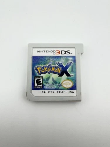 Pokemon X (Nintendo 3DS, 2013) Cartridge Only 1 Year Warranty Fast Free Ship