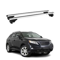 DachträGer GrundtäGer FüR Lexus RX 350 450 2009-2015 75Kg Aluminium Silber 2 Tlg