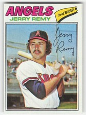 Jerry Remy 1977 Topps #342 California Angels Ex-Mt