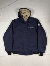 Mens Tyndale FR Heavyweight Active Jacket Large Navy Canvas Quilted CAT 4 2112