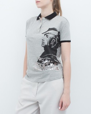   John Galliano ''You Said It Better Than All'' Portrait Polo S Vintage Deadstock