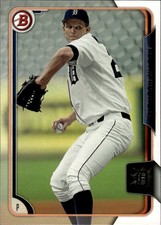 2015 Bowman #BP32 Austin Kubitza Detroit Tigers