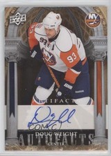 2009-10 Upper Deck Artifacts Autofacts Doug Weight #AF-DW Auto 2d8