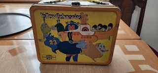 Yellow Submarine Lunchbox 1968 No Thermos