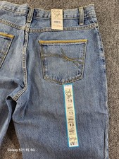 Cruel Girl Dakota Relaxed Boot Heavyweight Jeans Women 13 XL/33x35 M Rise M Wash