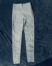 Alo Yoga High Waist Moto Leggings Womens Size Small Athleisure