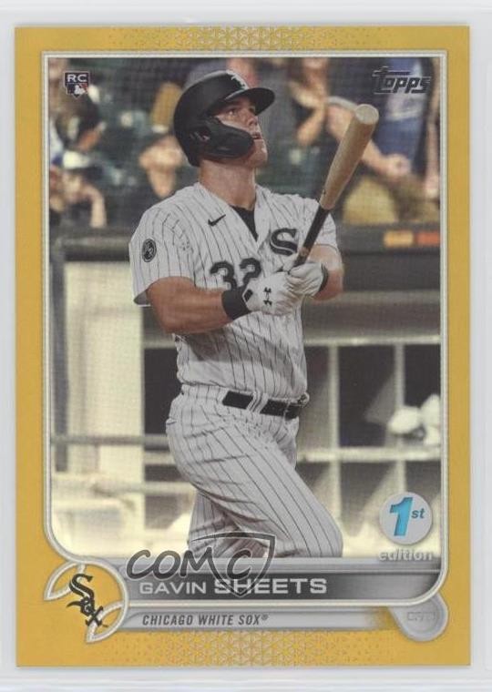 2022 Topps Series 1 1st Edition Gold Gavin Sheets #12 02u3