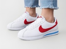 Nike Cortez Leather White Red DN1791-108 Women's Size 7.5-9