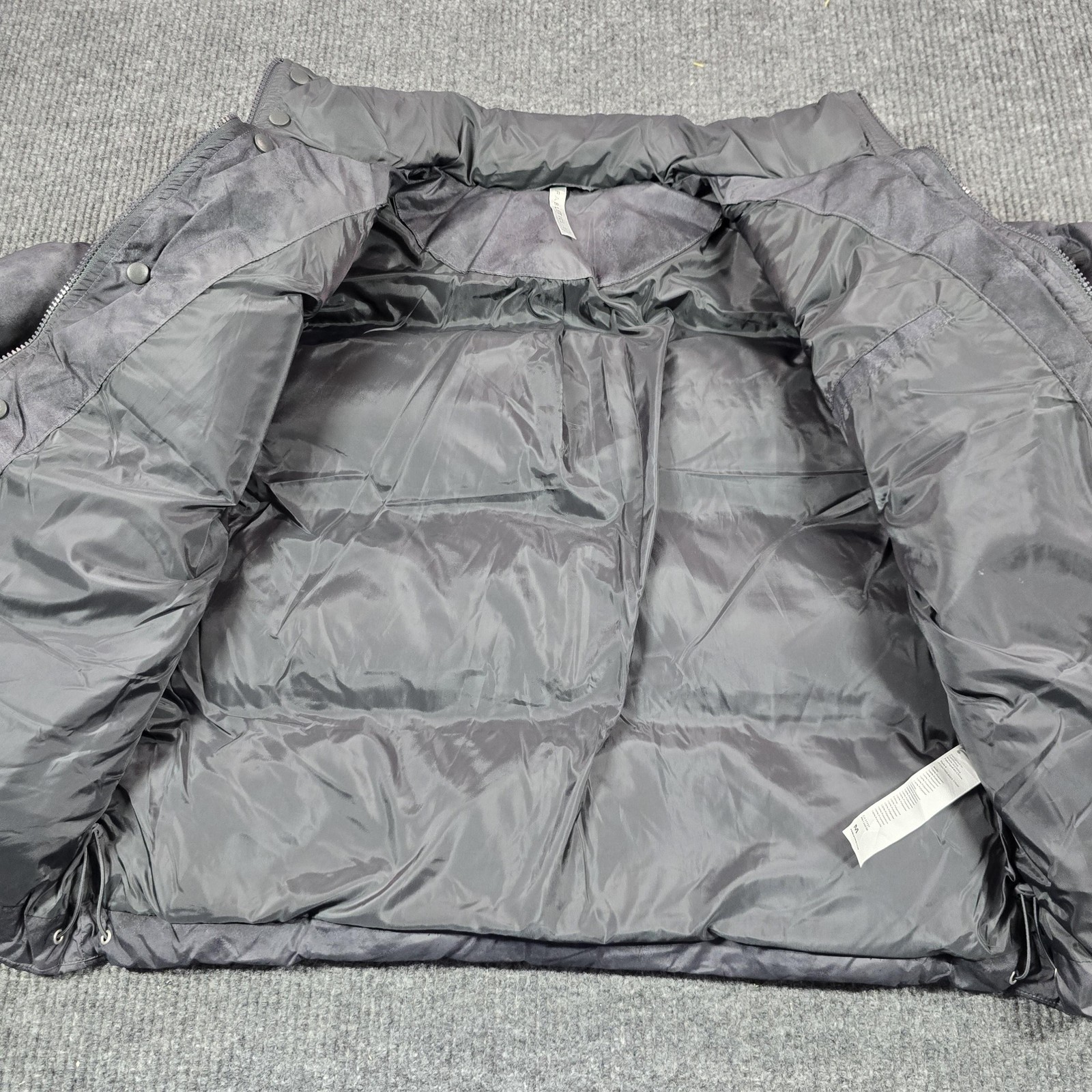 Fabletics Puffer Jacket Womens Medium Gray Insula… - image 3