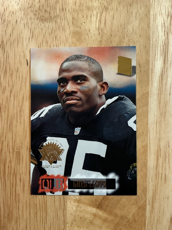 1994 Topps Stadium Club         Greg Lloyd         # 125.        SUPER BOWL XXIX