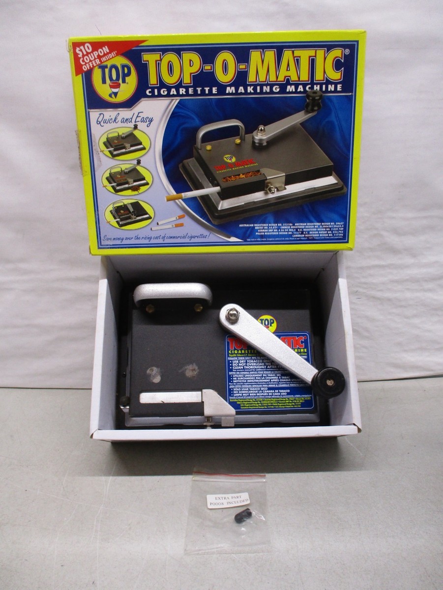 top-o-matic cigarette rolling machine Top-o-Matic Cigarette Making Machine