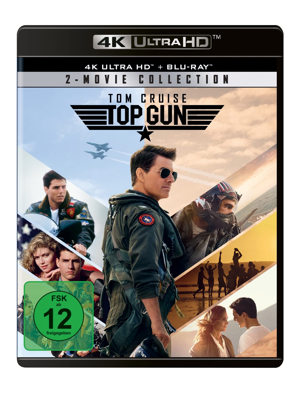 Top Gun 2-Movie-Collection (2 4K Ultra HD) (+ 2 Blu-rays) (4K UHD Blu-ray) Tom