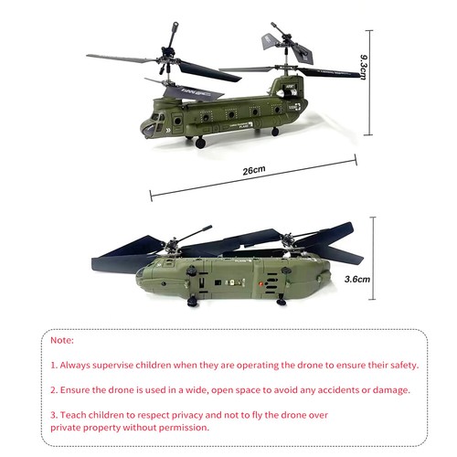 SYMA Remote Control Helicopter 2.4G 3CH Dual Propellers Fixed Height f/Kids O9Q4 - Picture 3 of 10