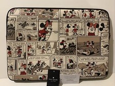 kate spade Case Fit Up To 15 Inches Laptop Inside. Minnie Mouse Disney NEW