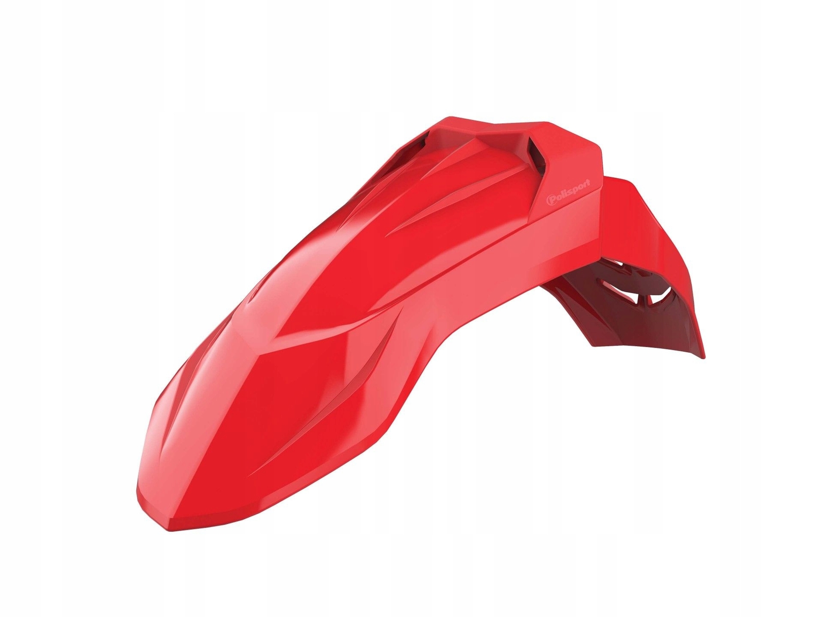 Garde-boue avant universel supermoto rouge plastique ABS pour moto 50cc à 450cc
