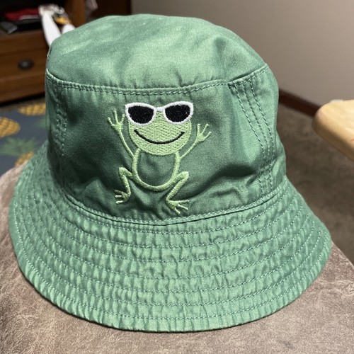 kids floppy sun hat Frogs, Frogs in 