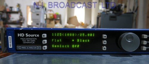 Snell wilcox HD course HDSDI test signal generator with patterns for 720, 1080i - Picture 5 of 12