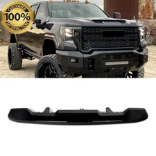 Front Top Grille Molding Trim Gloss Black For 2020-2023 GMC Sierra 2500HD 3500HD