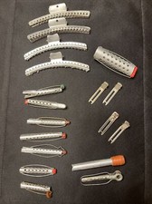 Vintage Hair Clips Rollers Etc. Goody Solo Tip Top Assortment Metal Lot Of 18 mk