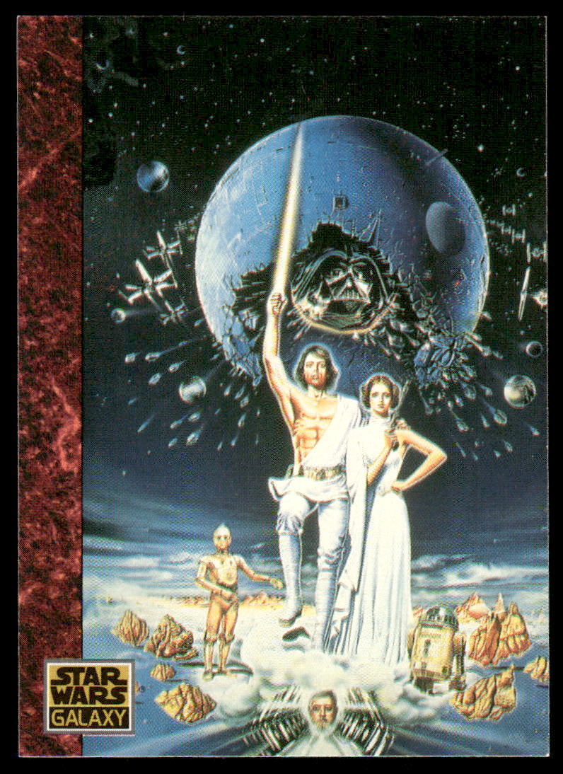 その他 STARWARS 1993 Topps Star Wars Galaxy #56 Artists' Imaginations 39009 | eBay