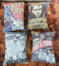 Primitive/Vintage/Halloween Ornies/Bowl Fillers/ Cupboard Tucks Set of 4-Set # 4