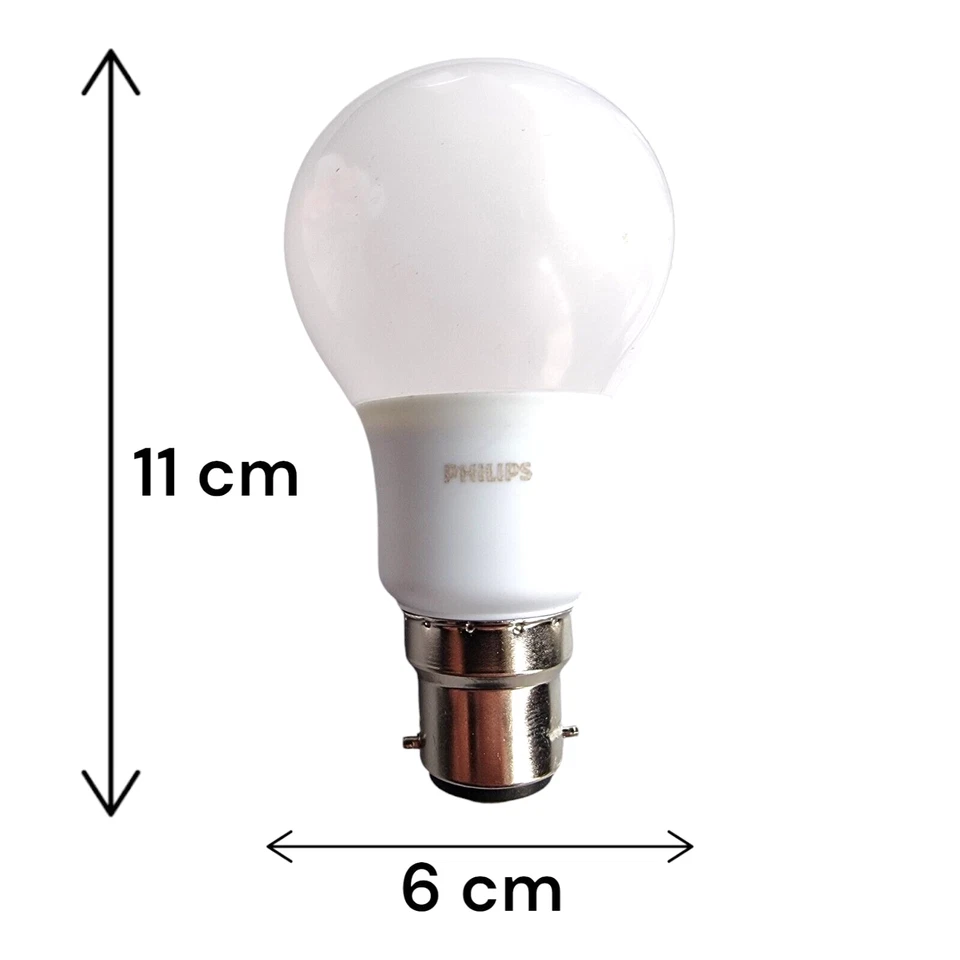 1 x Philips Frosted Bulb 7.W = 60W CorePro LED GLS A60 BC / B22 Warm White 3000k - Image 2 of 4