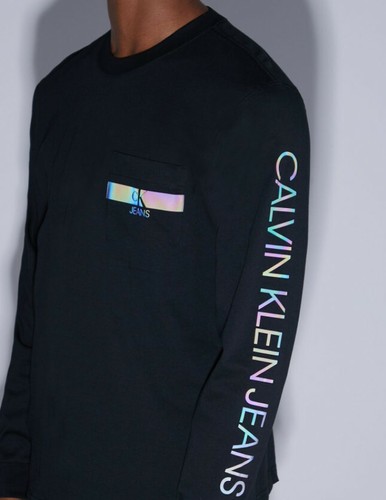 CK Calvin Klein Jeans Iridescent Crew 