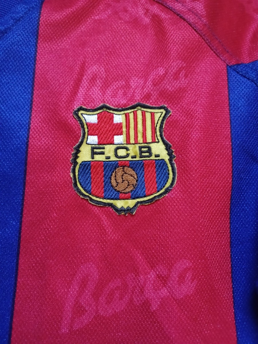 Vintage Rare F.C Barcelona Kappa Jersey Size L | eBay