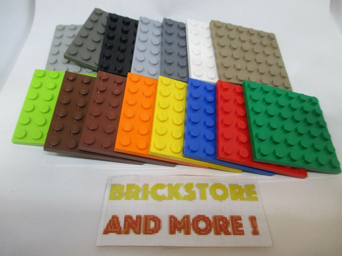 Lego - Plaque Plate 6x6 3958 - Choose Color & Quantity