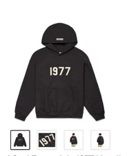 Essentials 1977 Hoodie size small authentic