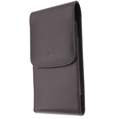 Leather Case Belt Clip Holster Cover Pouch Vertical Carry for SmartPhones