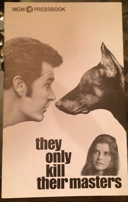 THEY ONLY KILL THEIR MASTERS (1972) James Garner Pressbook | eBay