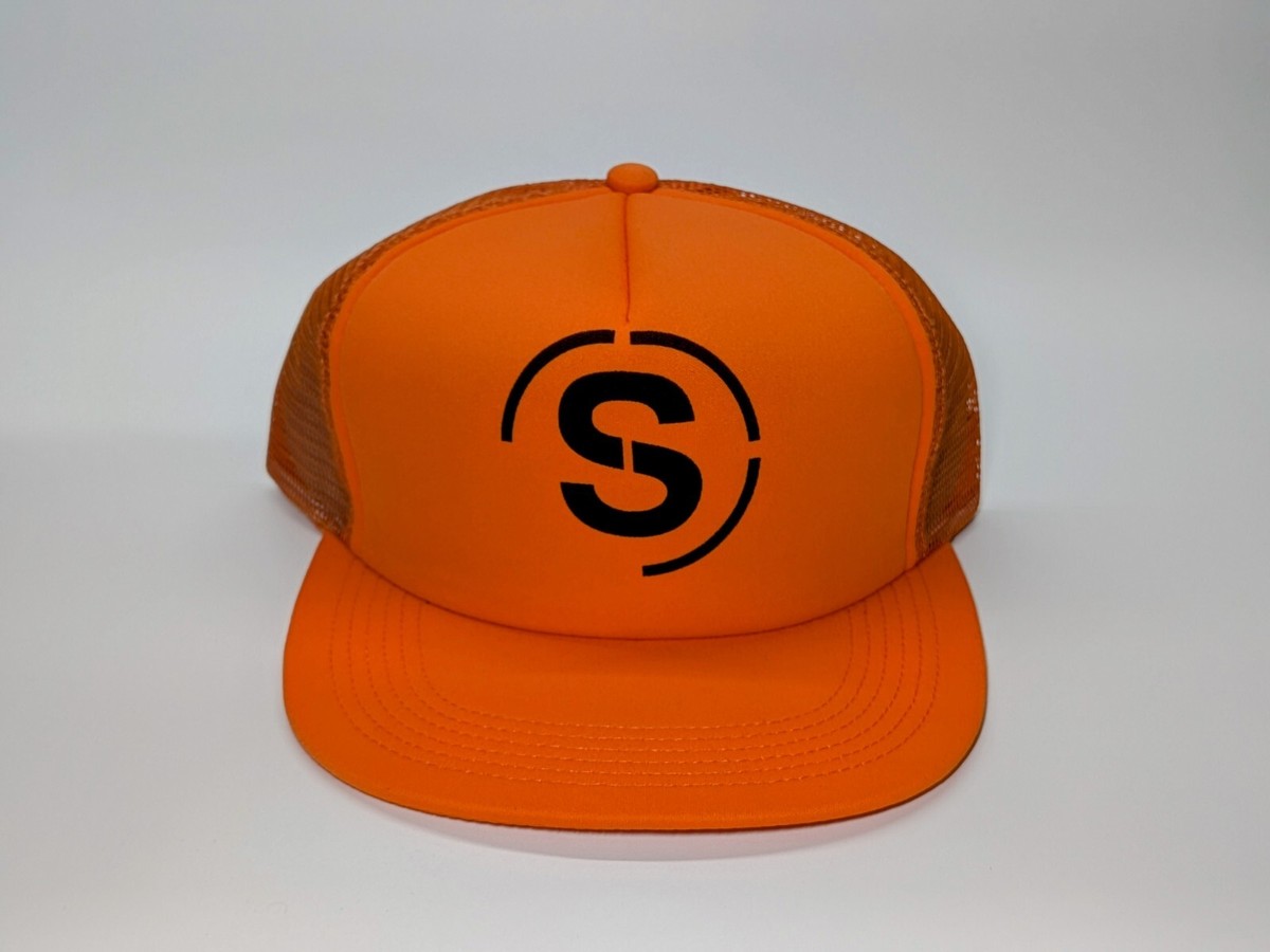 Vintage Stussy Mil Spec Safety Orange Hat SAMPLE Never Worn | eBay