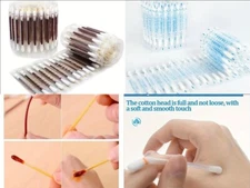50pcs Iodine Iodopphor / Alcohol Cotton Swabs, Individually Wrapped Disinfection