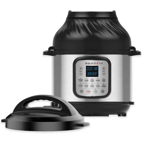 Instant Pot Duo Crisp + Air Fryer 6qt 11-in-1 Multi-Use Pressure Cooker