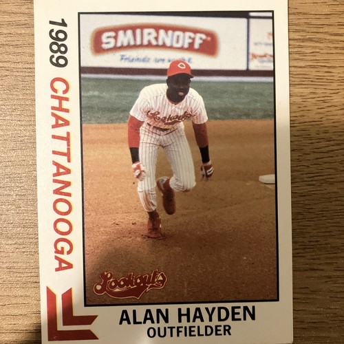 1989 Chattanooga LookoutsSouthern LeagueBEST Baseball CardAlan
