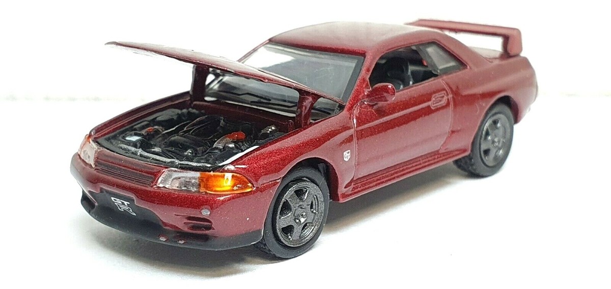 日産 - targa GTR THE ENGINE２ 1/64 Targa Taccar The Engine NISSAN SKYLINE GT-R R32 RED