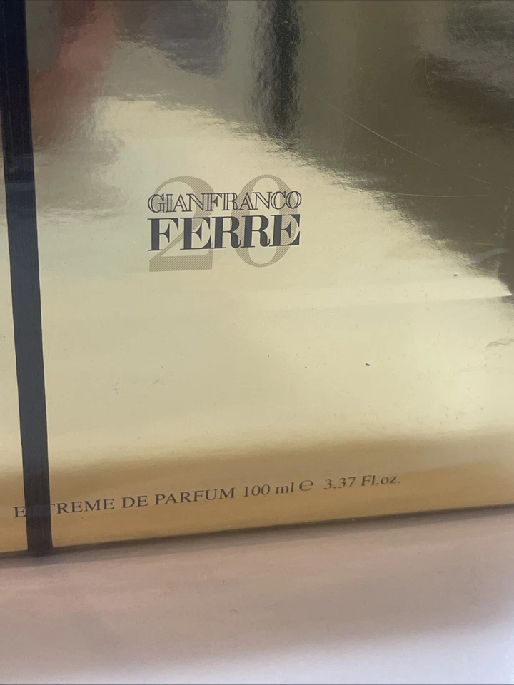 Парфюмерная вода Gianfranco Ferre 20 100 мл 3,4 флоц Extreme De Parfum ЗАПЕЧАТАННАЯ РЕДКАЯ РЕДКИЙ РЕДКИЙ ТОВАР - Изображение 2 из 4