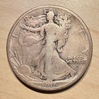 1916-S Walking Liberty Half Dollar Silver Semi Key Date Album Coin