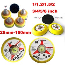 25-150mm 1-6 Hook Loop Sanding Discs Backing ...