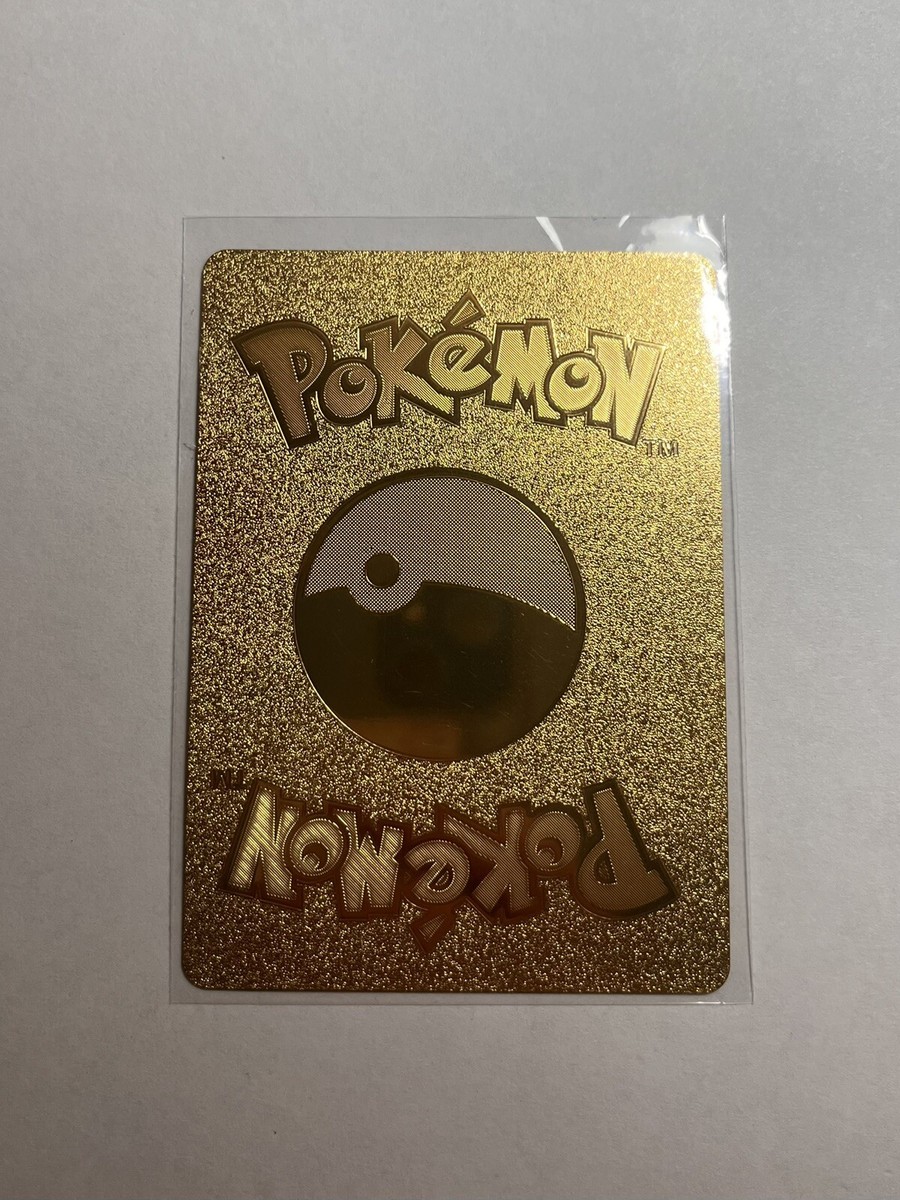 custom gold pokemon cards Custom Pokmon Card Golden Charizard Full Art GX