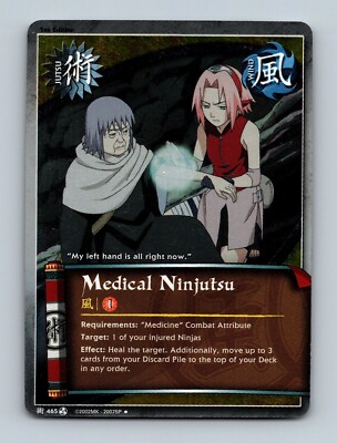 Naruto CCG - Foil - Medical Ninjutsu 465 - Fateful Reunion | eBay
